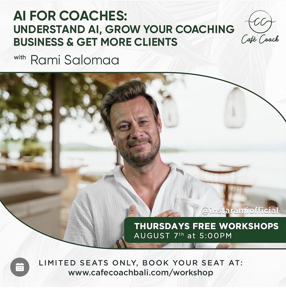 Rami Salomaa — AI for Coaches workshop in Bali